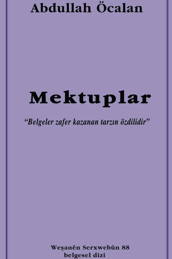 Abdullah Öcalan — Mektuplar kapağı