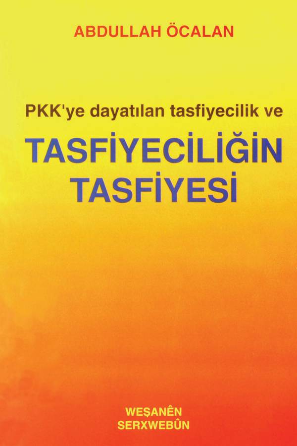 Abdullah Öcalan — Tasfiyenin Tasfiyesi kapağı