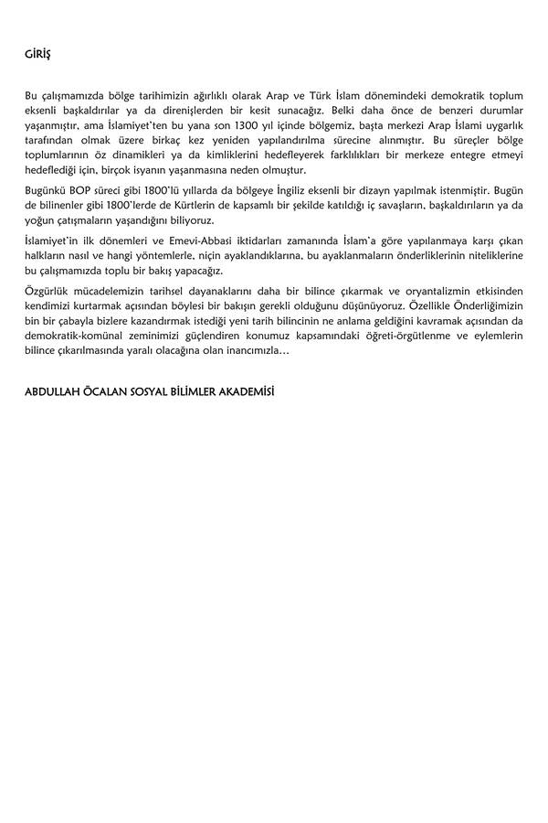 Halk Özgürlük Eğilimi — Abdullah Öcalan Sosyal Bilimler Akademisi kapağı