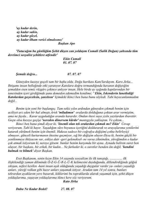 Heval Ekin Günlük kapağı