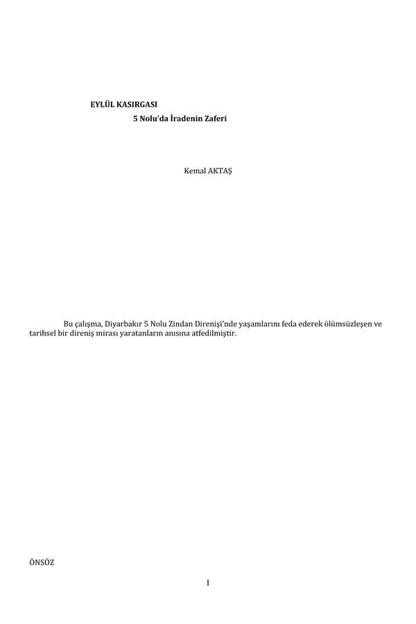 Vahşetin Güncesi — Kemal Aktaş kapağı