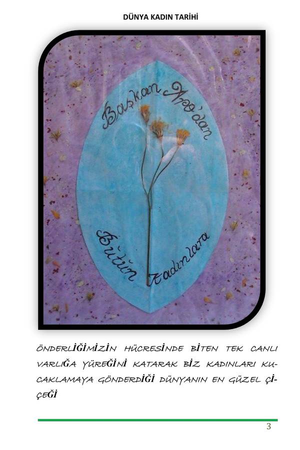 Dünya Kadın Tarihi kapağı