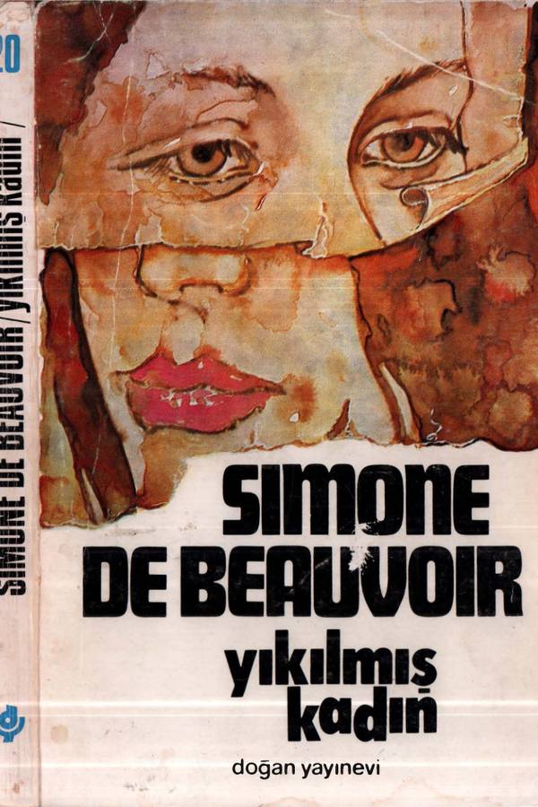 Simone de Beauvoir Yıkılmış Kadın kapağı