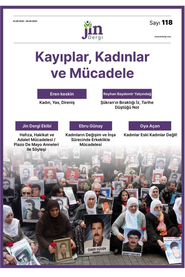 Jin Dergisi — 118 kapağı