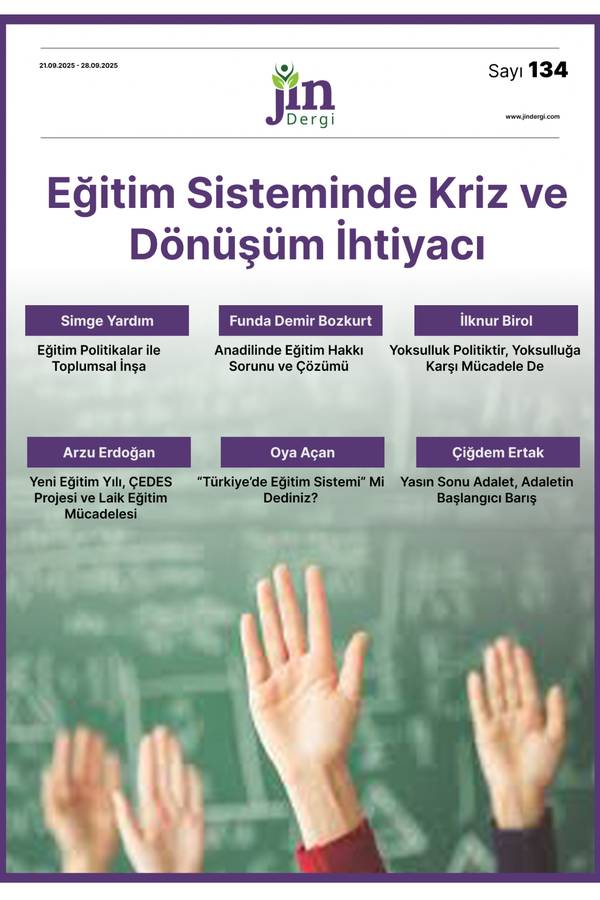 Jin Dergisi — 134 kapağı