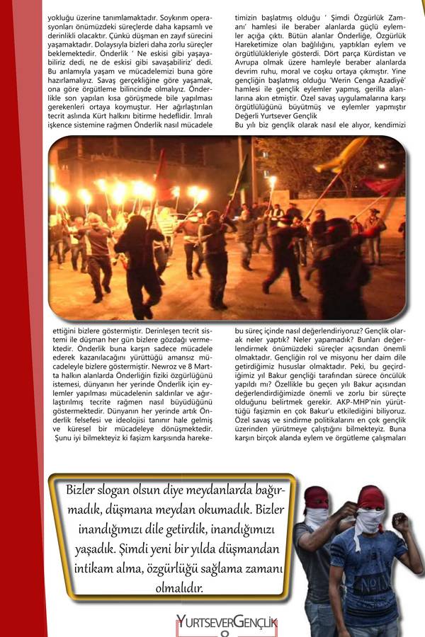 Yurtsever Gençlik — Ocak 2022. Sayı 009 kapağı