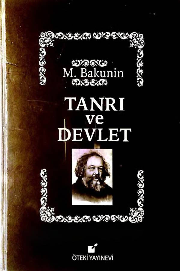 Tanrı ve Devlet — Mihail Bakunin kapağı