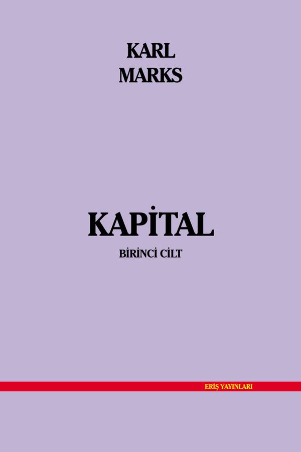 Kapital — Cilt I kapağı