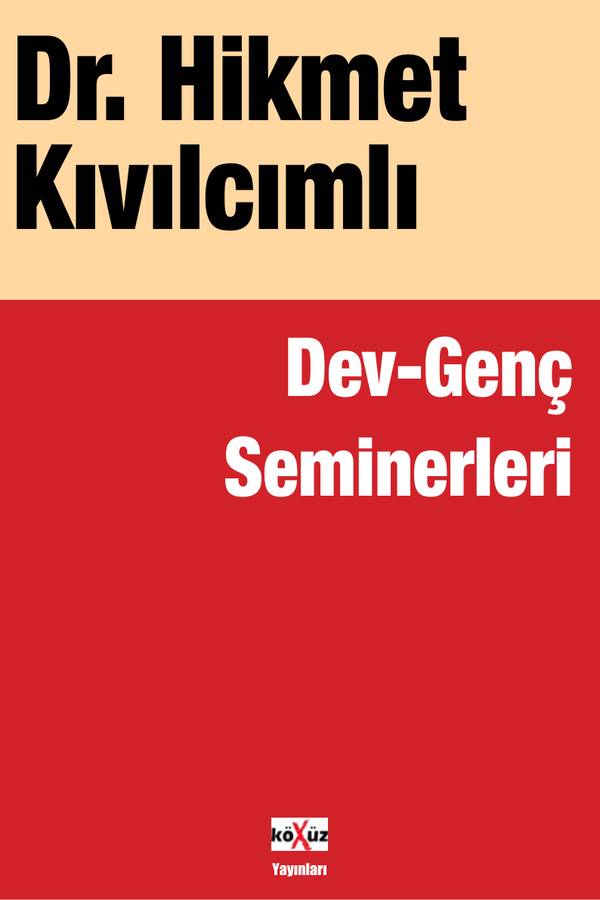 Dev — Genç Seminerleri kapağı