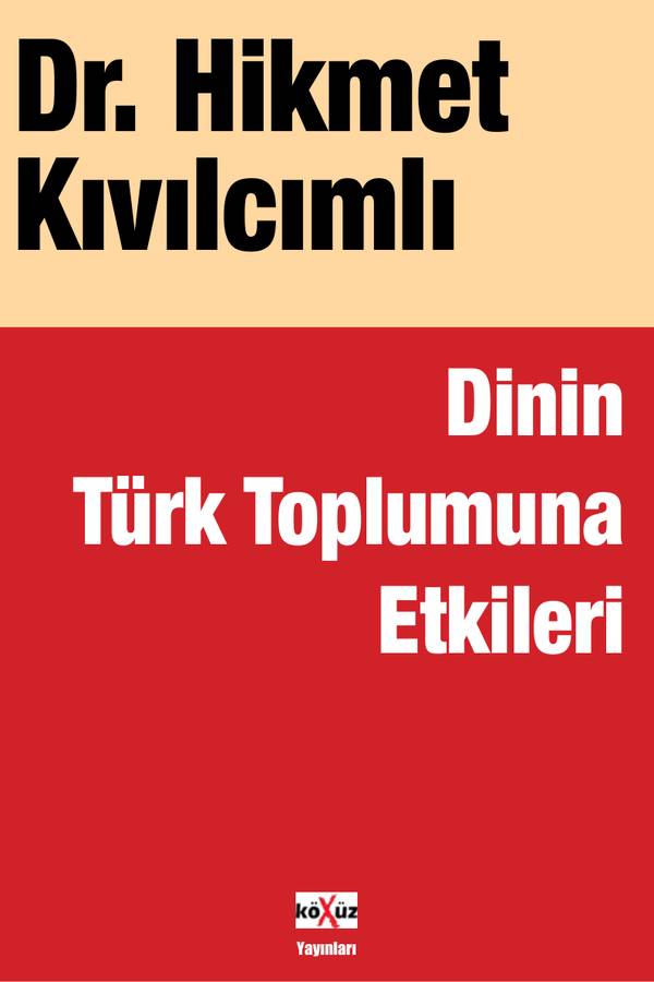 Dinin Türktoplumuna Etkileri kapağı