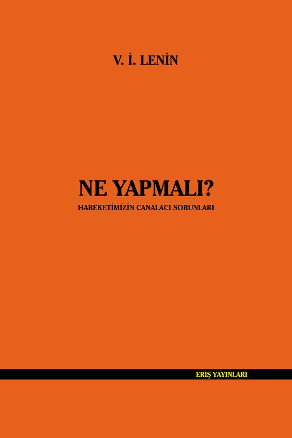 Ne Yapmalı kapağı