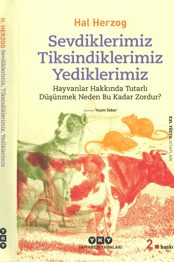 Sevdiklerimiz Tiksindiklerimiz Yediklerimiz — Hal Herzog kapağı