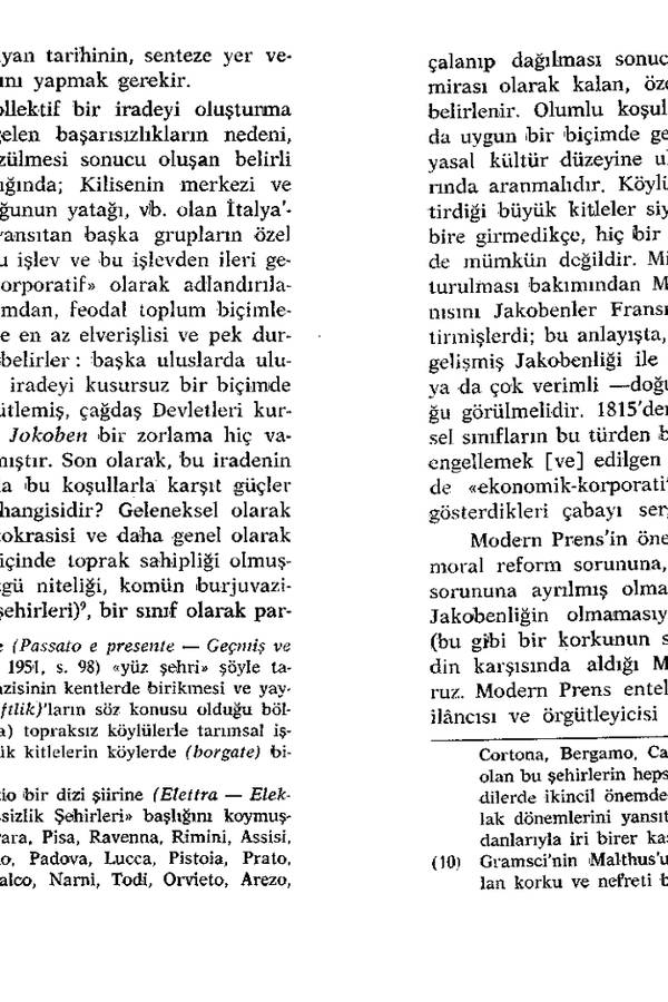 Antoino Gramsci — Modern Prens kapağı