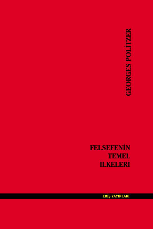 Felsefenin Temel İlkeleri — Georges Politzer kapağı