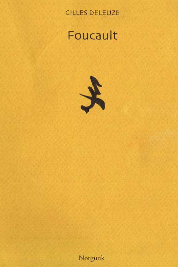 Gilles Deleuze — Foucault kapağı