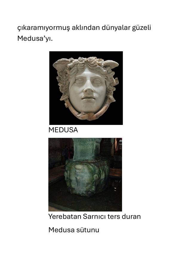 Klasik Mitolojide Medusa kapağı