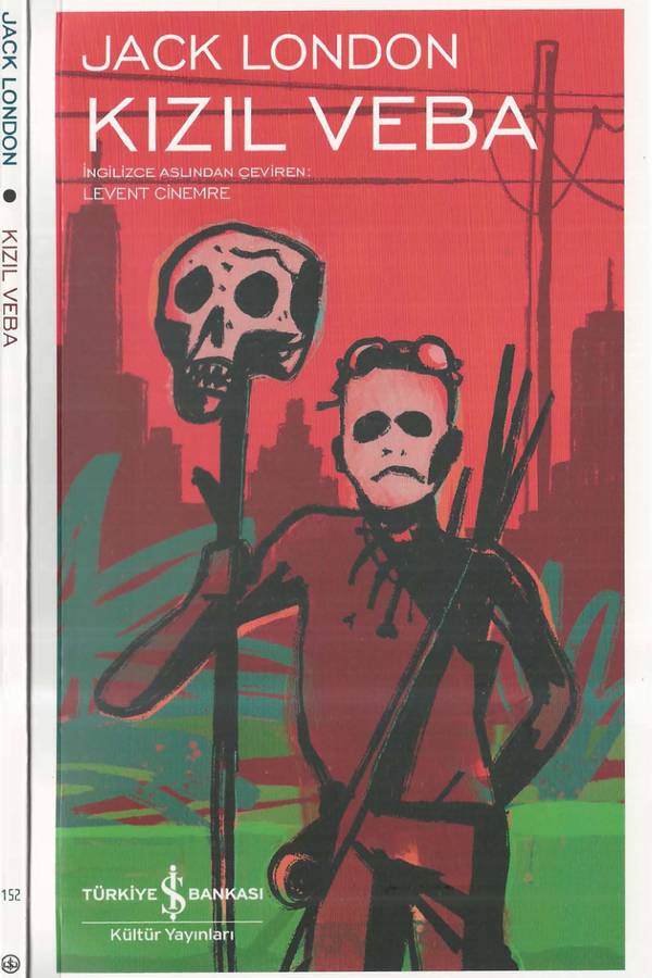 Kızıl Veba — Jack London kapağı